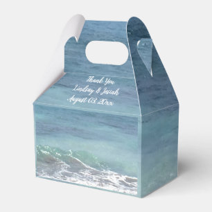 Beaches and Oceans Wedding Favor Box