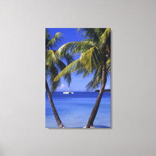 Beaches at Negril, Jamaica 2 Canvas Print