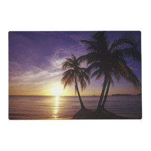 Beaches at Negril, Jamaica 3 Placemat