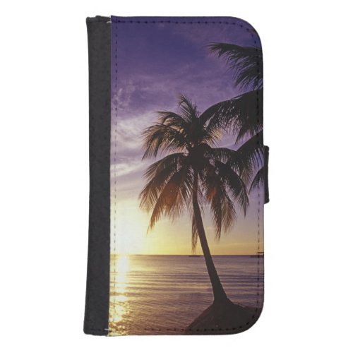 Beaches at Negril Jamaica 3 Galaxy S4 Wallet Case