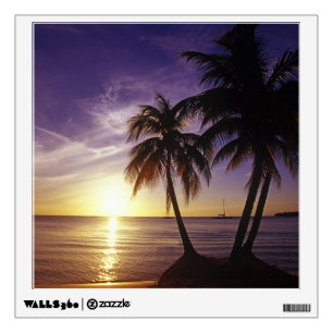 Beaches at Negril, Jamaica 3 Wall Decal