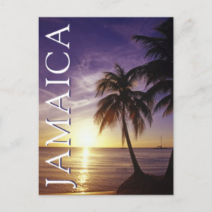 Beaches at Negril Jamaica   Happy Birthday Postcard