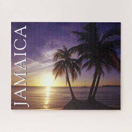 Beaches at Negril Jamaica Jigsaw Puzzle