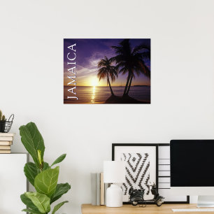 Beaches at Negril Jamaica Poster