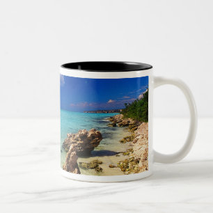 Beaches, Barahona, Dominican Republic, 3 Two-Tone Coffee Mug