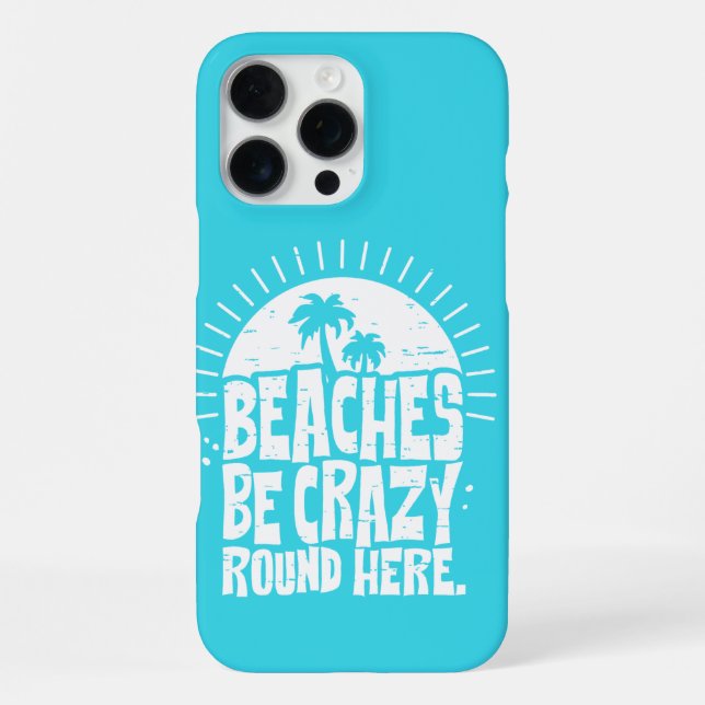 beaches iphone case (Back)