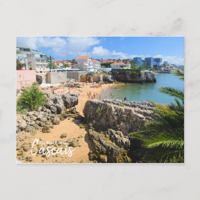 Beaches of Cascais, Portugal Postcard (Front)