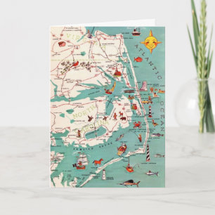 Beaches of the Outer Banks Greeting Card