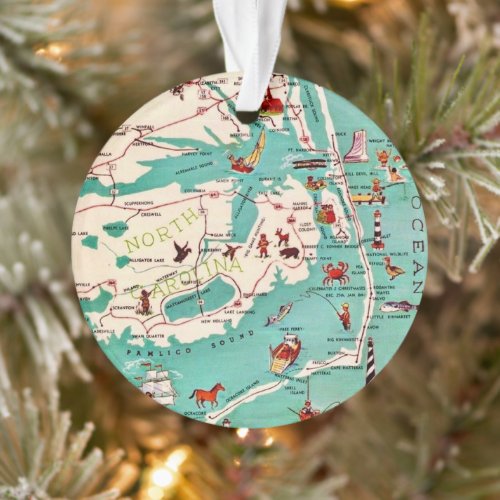 Beaches of the Outer Banks Ornament