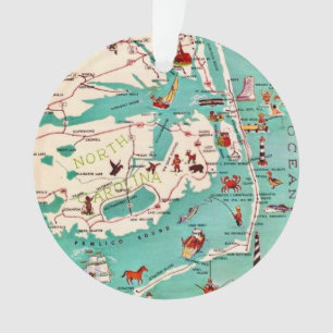 Beaches of the Outer Banks Ornament
