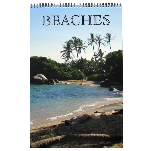 beaches photography calendar (Cover)