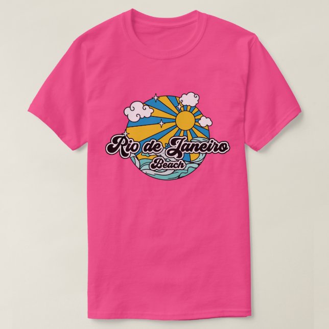 Beaches Rio de Janeiro Beach T-Shirt (Design Front)