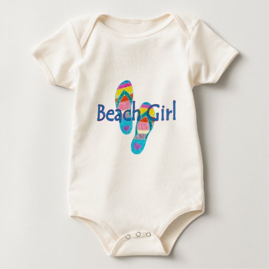 beachgirl baby bodysuit