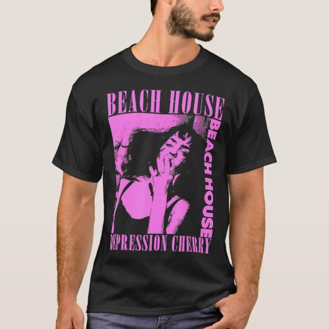 Beachh House Depression Cherry  T-Shirt (Front)