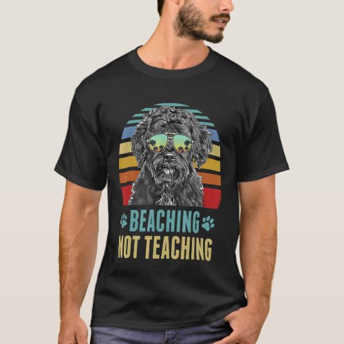 Beaching Not Teaching   Portuguese Water Dog Summe T_Shirt
