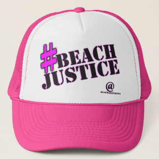 #BEACHJUSTICE Girl'ish Trucker Hat