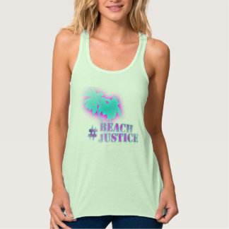 #BEACHJUSTICE Retro Ladies Tank