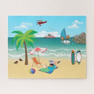 Beachside Fun Jigsaw Puzzle