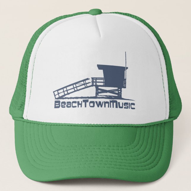 BeachTownMusic Trucker Hat (Front)