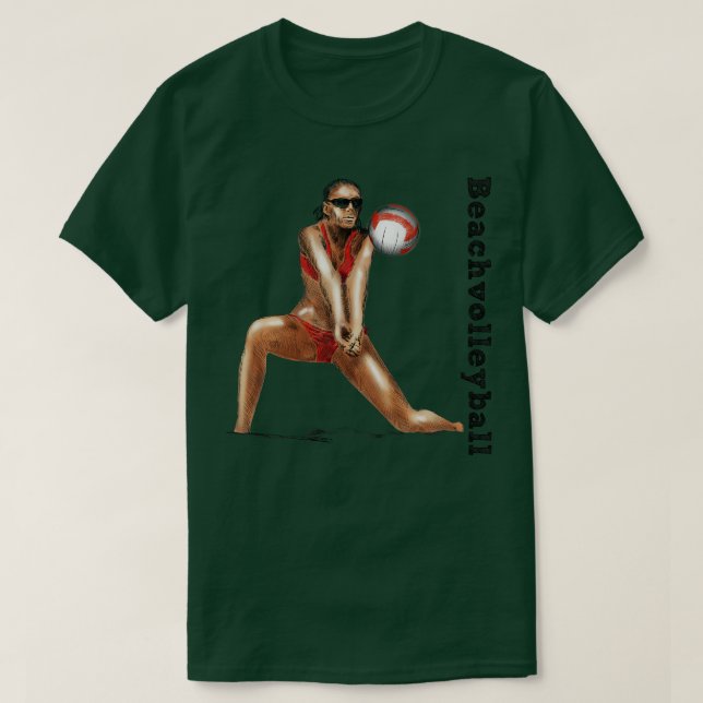 Beachvolleyball T-Shirt (Design Front)