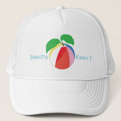Beachy Ball Keen Trucker Hat