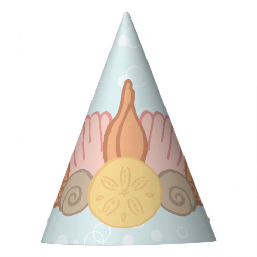 Beachy Birthday Mermaid Crown Party Hat