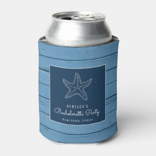 Velvet or Metallic Can Cooler Koozie™ for Bachelorette Party