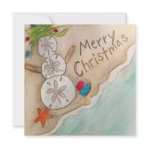Beachy Christmas Card