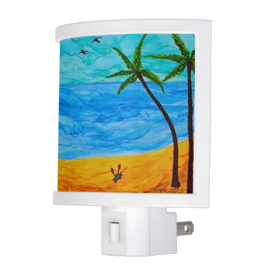 Beachy Day Night Light (Left)
