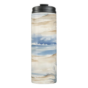 Beachy design "Nantucket"  Thermal Tumbler