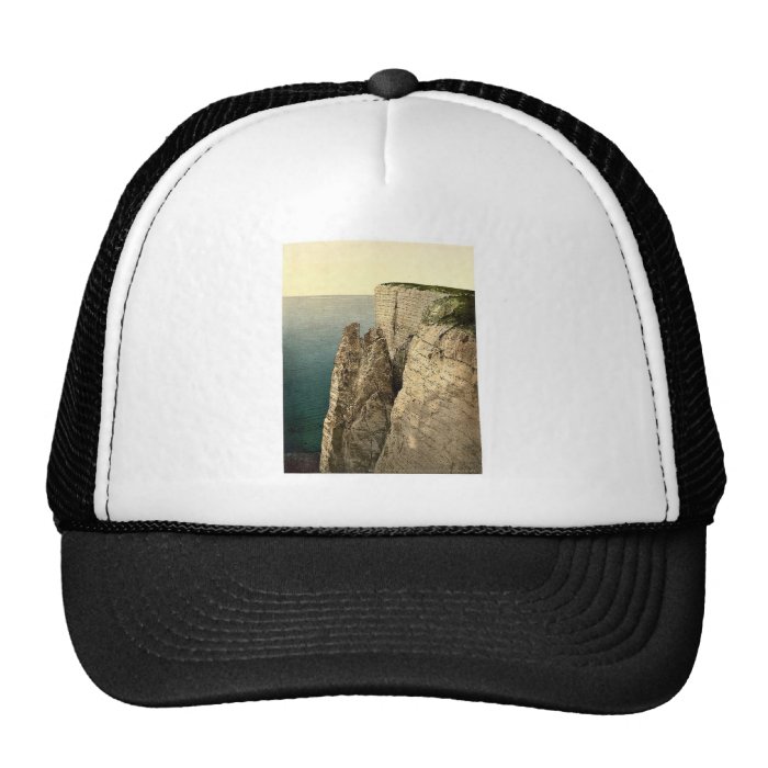 Beachy Head above, Eastbourne, England rare P Hat