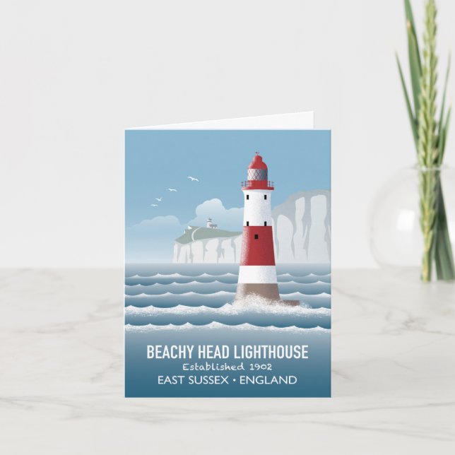 Beachy Head Lighthouse Card (Front)