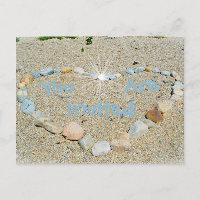 Beachy Invitation (Front)