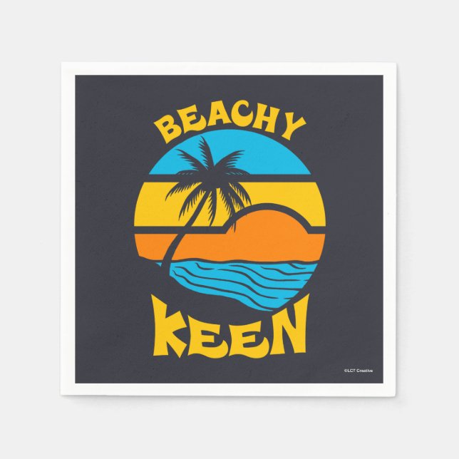 Beachy Keen Napkins (Front)