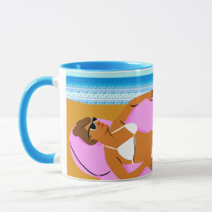 Beachy Keen - Pink Mug