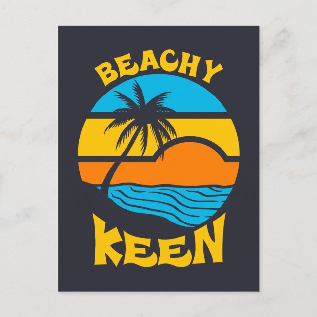 Beachy Keen Postcard (Front)