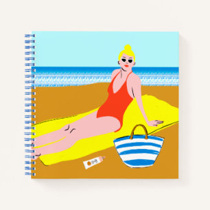 Beachy Keen - Yellow Notebook