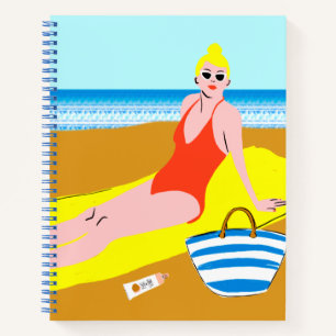 Beachy Keen - Yellow Notebook