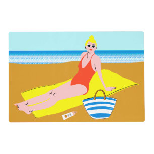 Beachy Keen - Yellow Placemat