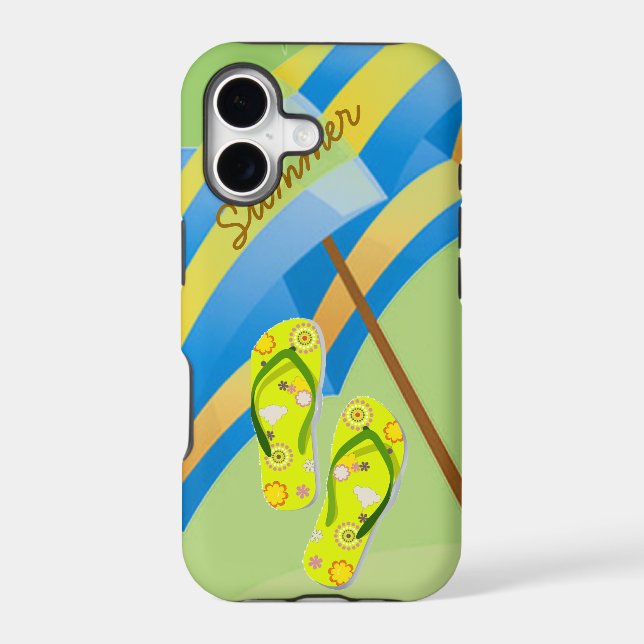 Beachy Summer Design iPhone 5 Casemate Case (Back)