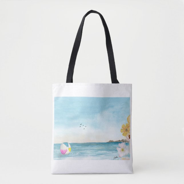 Beachy Tote Bag (Front)