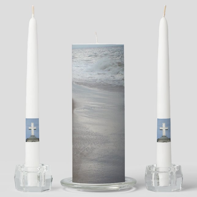 Beachy Unity Candle (Front)