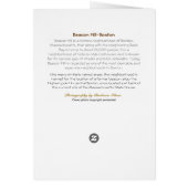 Beacon Hill: Boston MA Cards (Back)