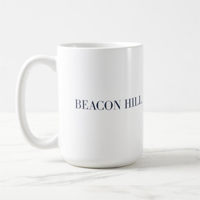 Beacon Hill Boston Mug (Left)