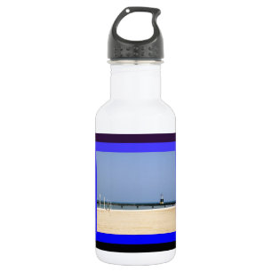 Beacon Light of Lake Michigan Shores Stainless Steel Water Bottle