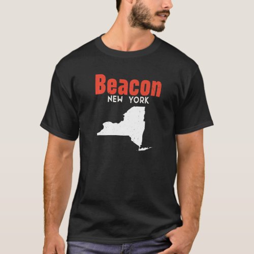 Beacon New York USA State America Travel New Yorke T_Shirt