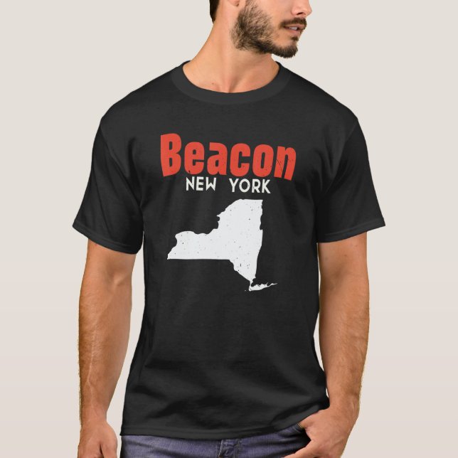 Beacon New York USA State America Travel New Yorke T-Shirt (Front)