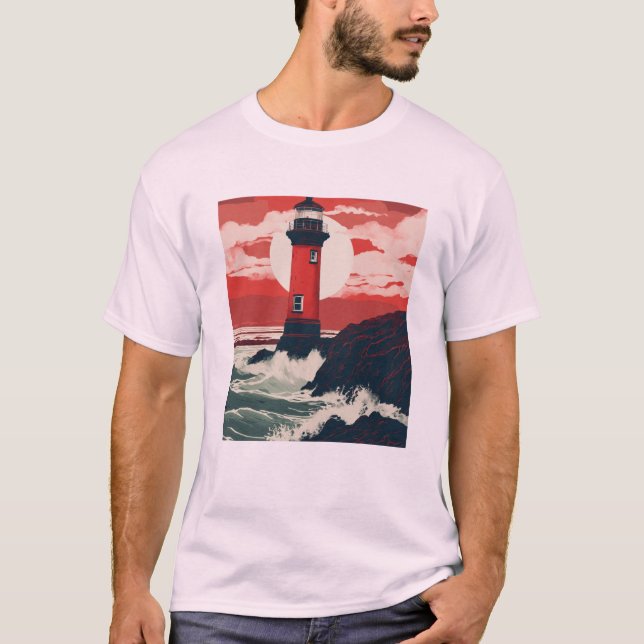 Beacon of Hope Lighthouse T-Shirt (Front)