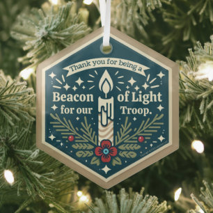 Beacon of Light for Our Troop Ornament