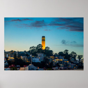  Beacon Over the Bay Poster